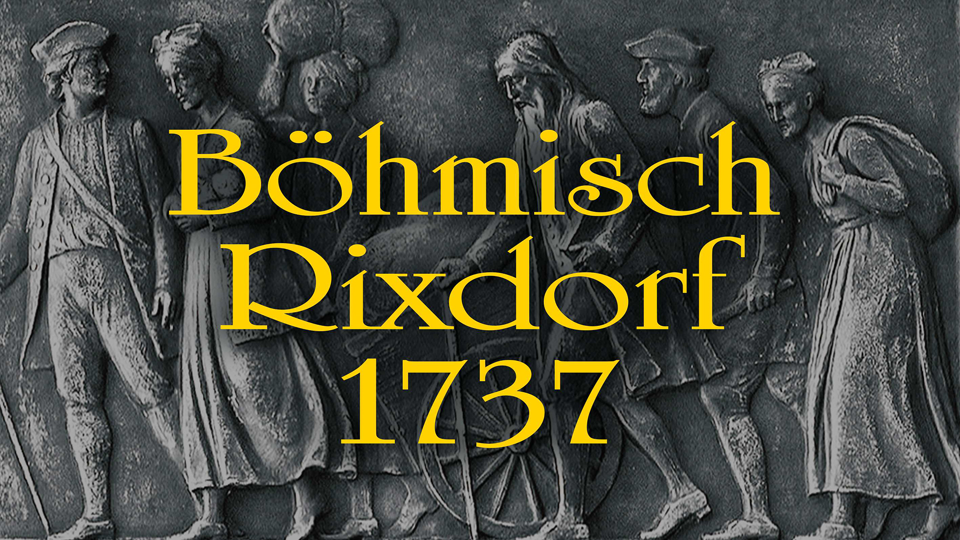Böhmisch Rixdorf 1737 